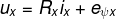 \fn_phv u_{x}=R_{x}i_{x}+e_{\psi x}